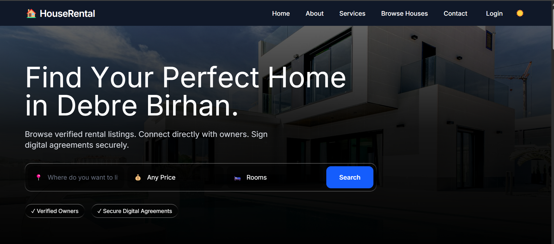 House Rental System